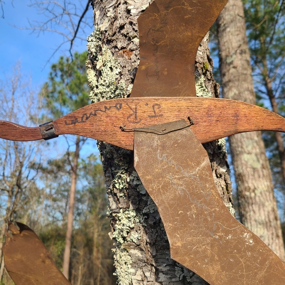 COPY - Vintage Late 60s Flying Geese Wood and Metal - Picture 8 of 11